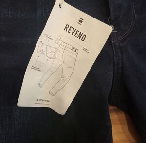 Men G-Star Revend Skinny Jeans - Deep Indigo